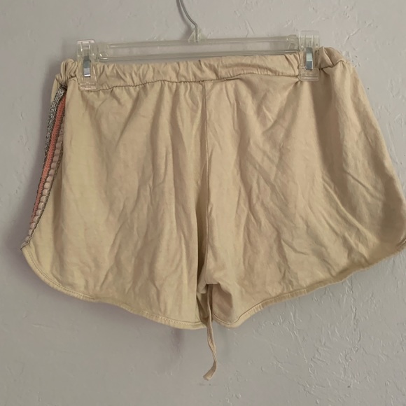 Cotton Shorts with Sequins Trim Made in Italy - Picture 6 of 6